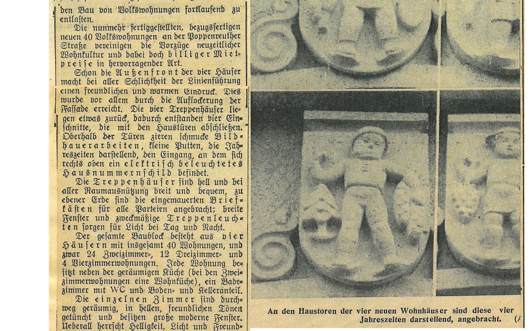 40 neue Wohnungen, billig und modern …