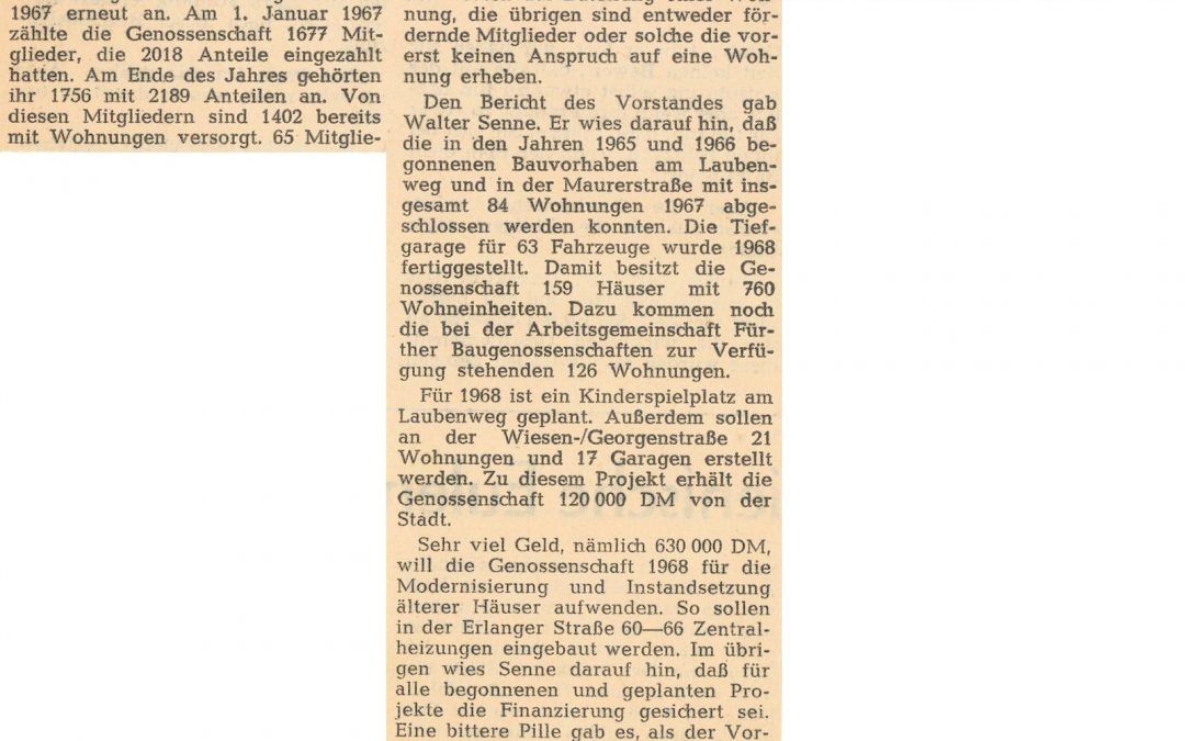 Mitgliederzahl ist erneut gestiegen …