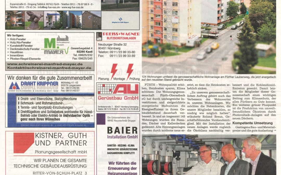 Ein Beitrag zum Klimaschutz …