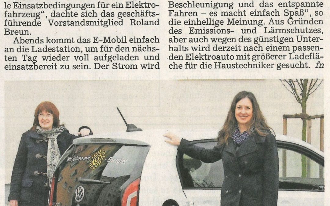 Per E-Mobil zum Mieter …