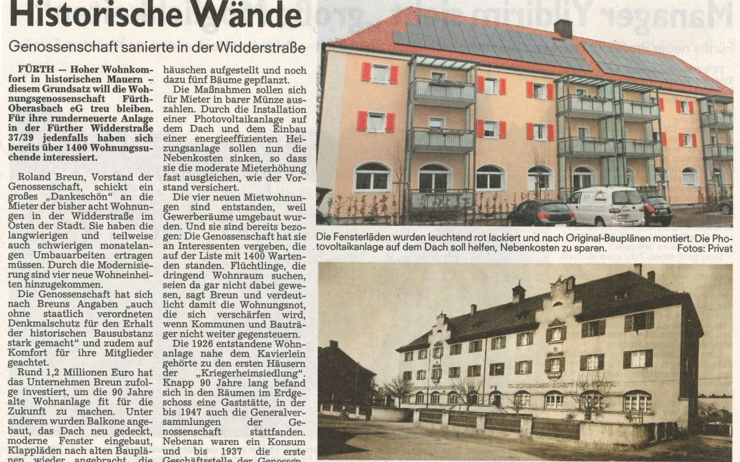 Historische Wände …