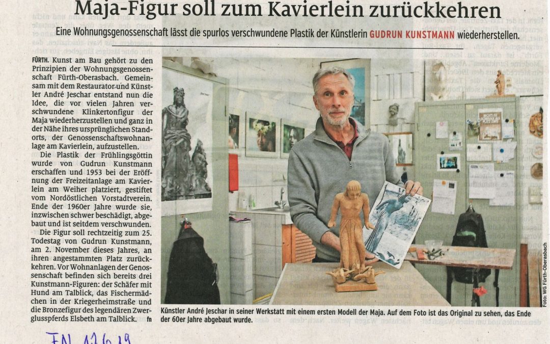 Maja-Figur soll zum Kavierlein zurückkehren …