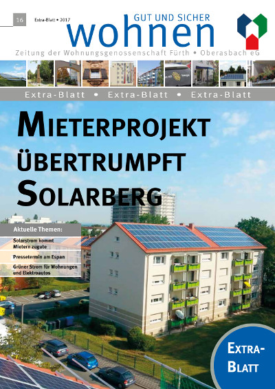 Ausgabe Nr. 16 Extra-Blatt / 2017