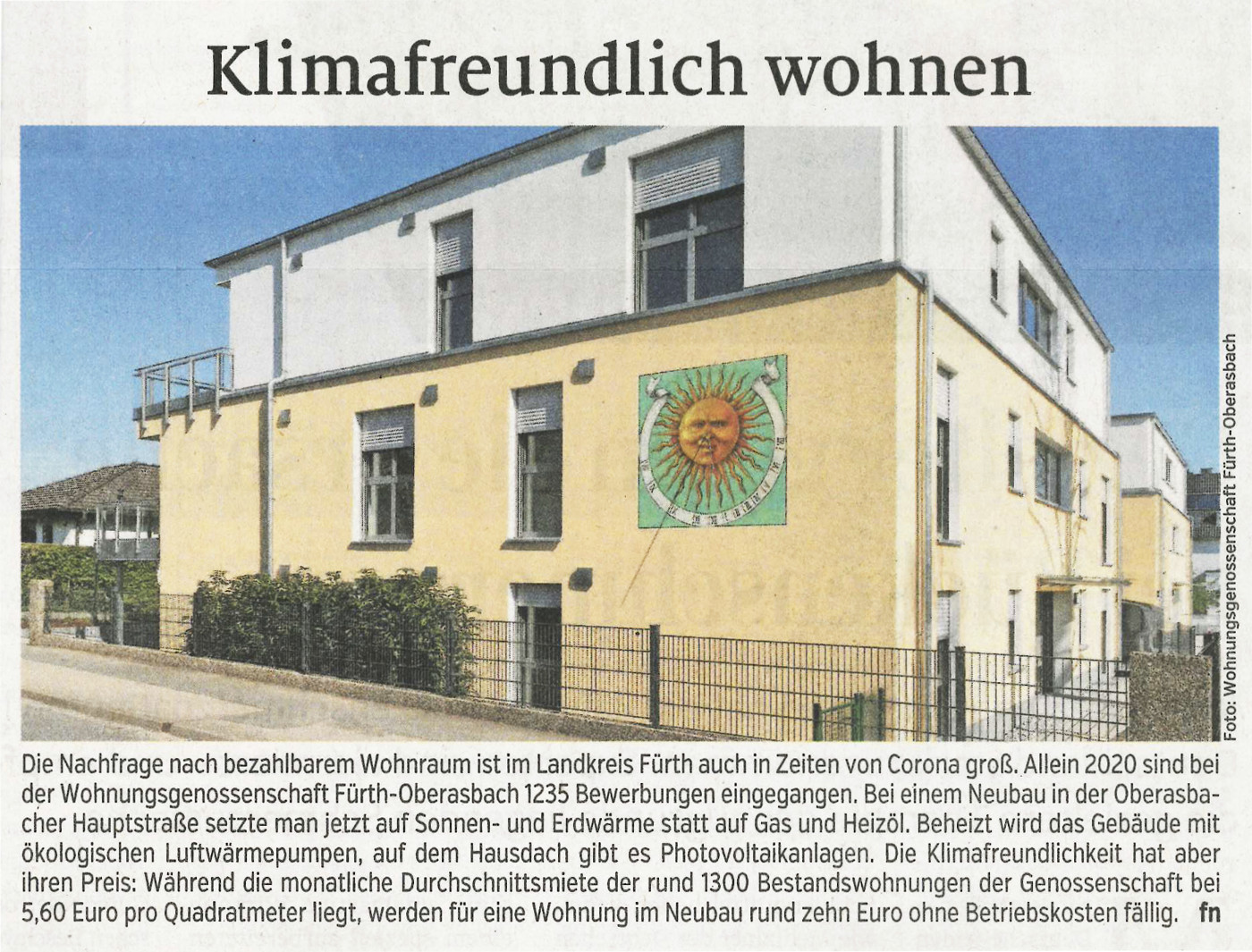 Klimafreundlich wohnen