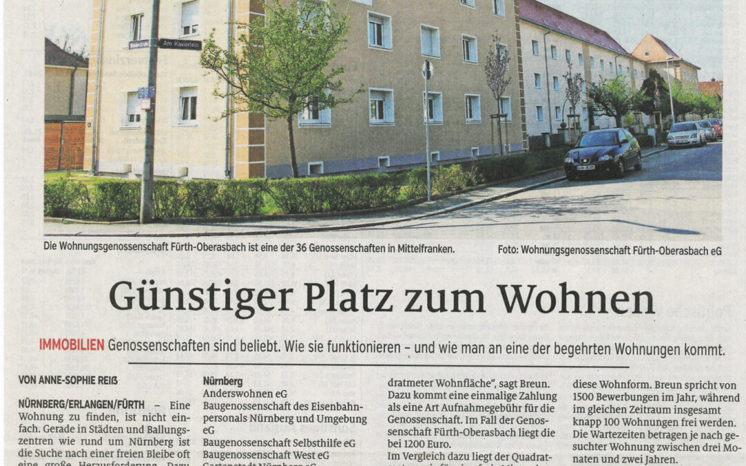 Günstiger Platz zum Wohnen